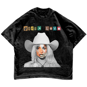 "Girls Love..." Tee White