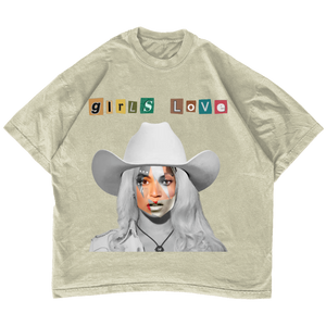 "Girls Love..." Tee White