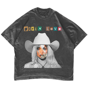 "Girls Love..." Tee White