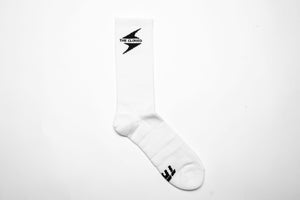 Cloned Sport Sock (wht/blk)