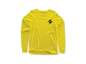 Long Sleeve Tee w/ Left Chest Logo